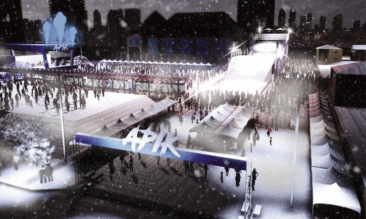 Праздник огня и льда, на сцене  - чудеса, и шоу “Все для дома” 